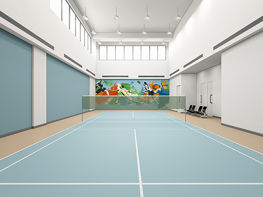 BADMINTON COURT