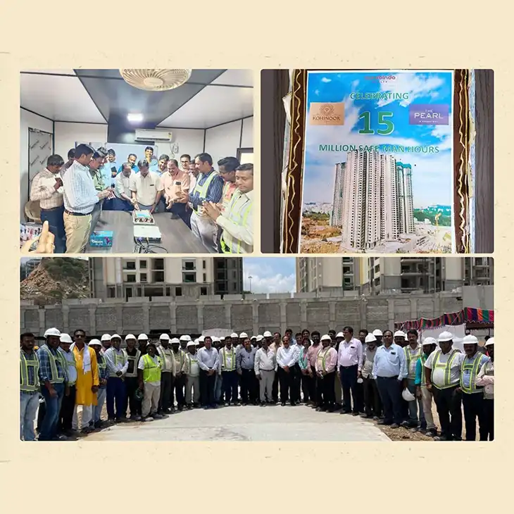 15 MILLION SAFE MAN HOURS KOHINOOR